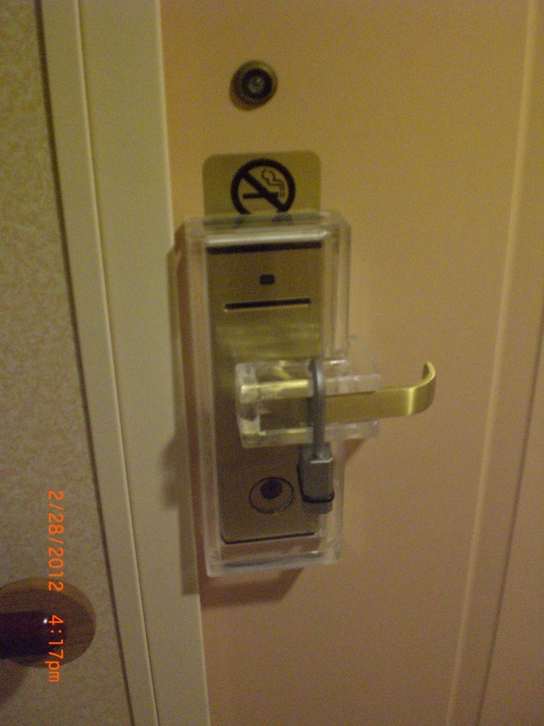 Cruise Passenger Door Locking Device